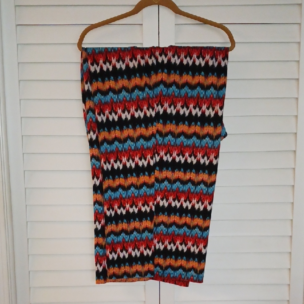 3X I.N. Studio Vibrant Ikat Pants